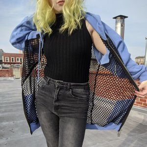 Ivy Park Mesh Sample Hoodie